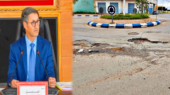 ساكنة بن الطيب تستنجد بعامل إقليم الدريوش لإصلاح حفرة خطيرة تهدد سلامة مستعملي الطريق