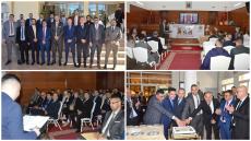 تكريم الدكتور “كمال اسليماني” بتارجيست بعد انتقاله إلى رئاسة المحكمة الابتدائية بالناظور